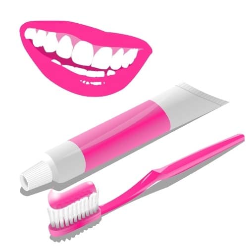Zahnpflege-Utensilien