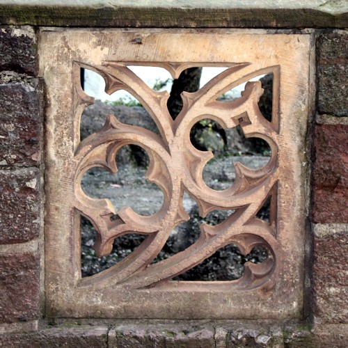 gotisches Mauer-Ornament auf der Wartburg